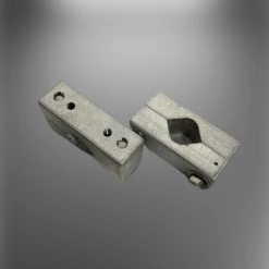 Rod Trees Mounting Brackets 7/8" Round Rail Track Mounting Bracket Set